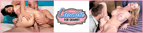 Creampie for Granny