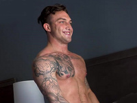 Tatted Gunner Hot Guys Fuck